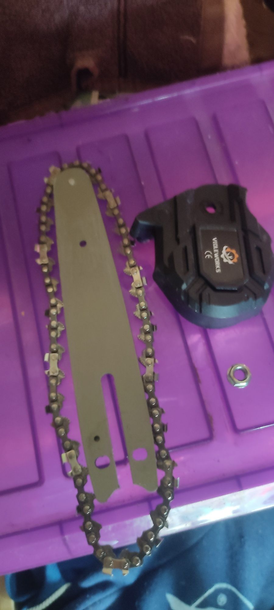 Mini-corrente para moto serra de 4"