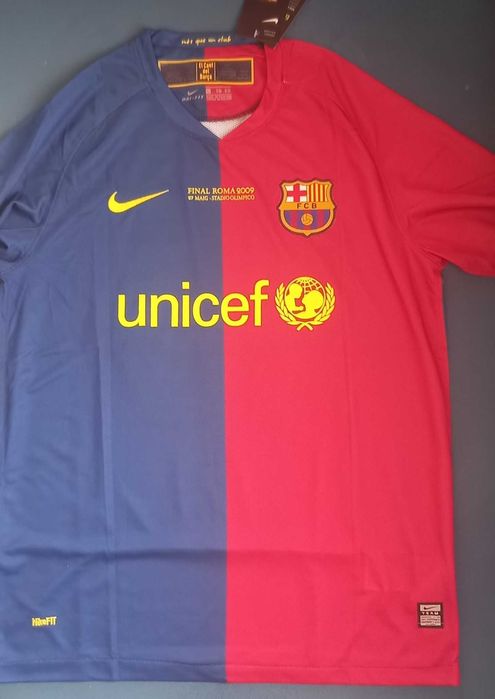 Koszulka retro Barcelona 08/09, finał LM, XL, nowa, Messi #10