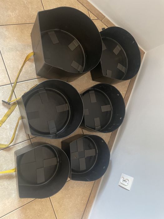 Zestaw pokrowców case Hardcase 12 14 16 perkusja tomy werbel