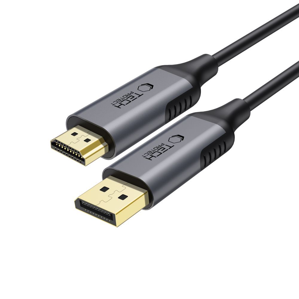 Tech-Protect Ultraboost Cable Displayport To Hdmi 2.0 4K 60Hz 200Cm