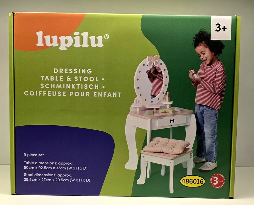 Дитячий туалетний столик та стілець Lupilu