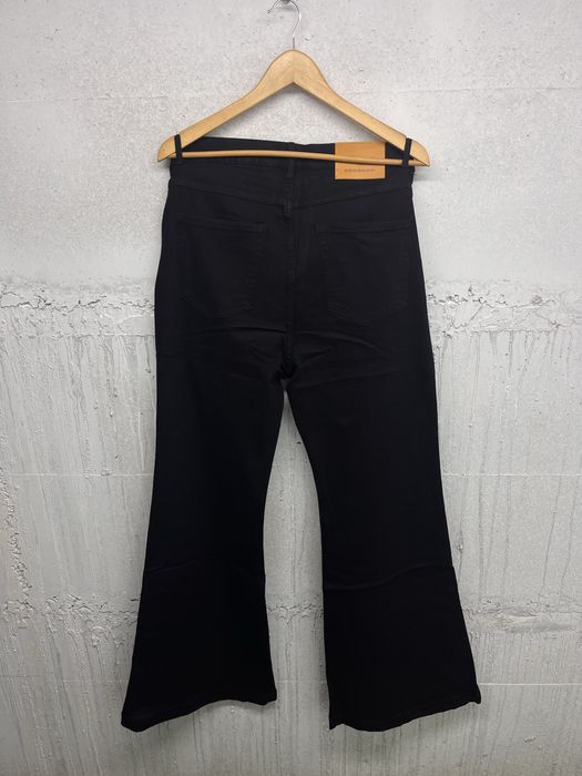 Rick Owens DRKSHDW bolanbanana cut jeans flared klesh