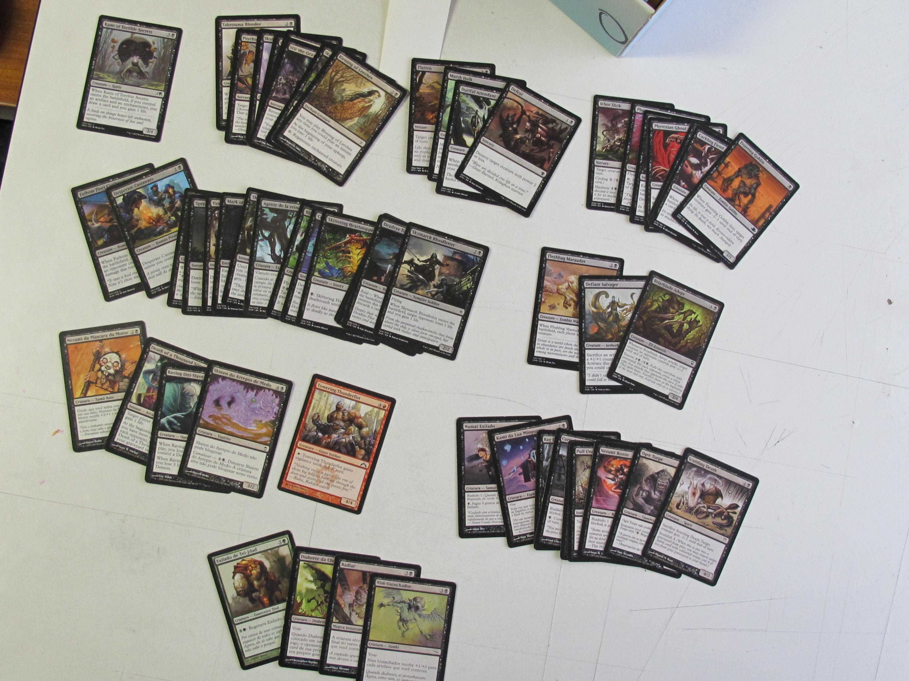 cartas Magic the Gathering - lotes cartas diferentes