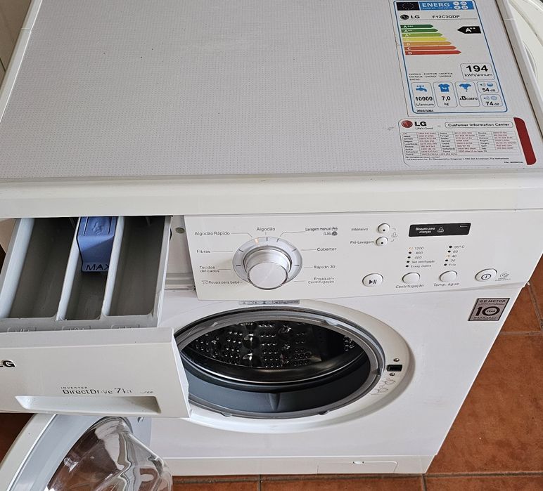 Máquina lavar roupa LG c/garantia
