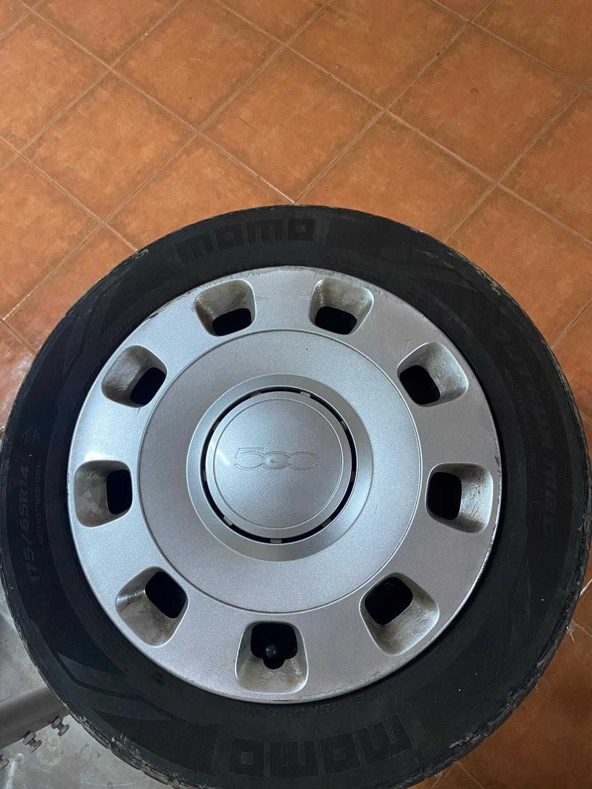 Jantes com Pneus FIAT 500