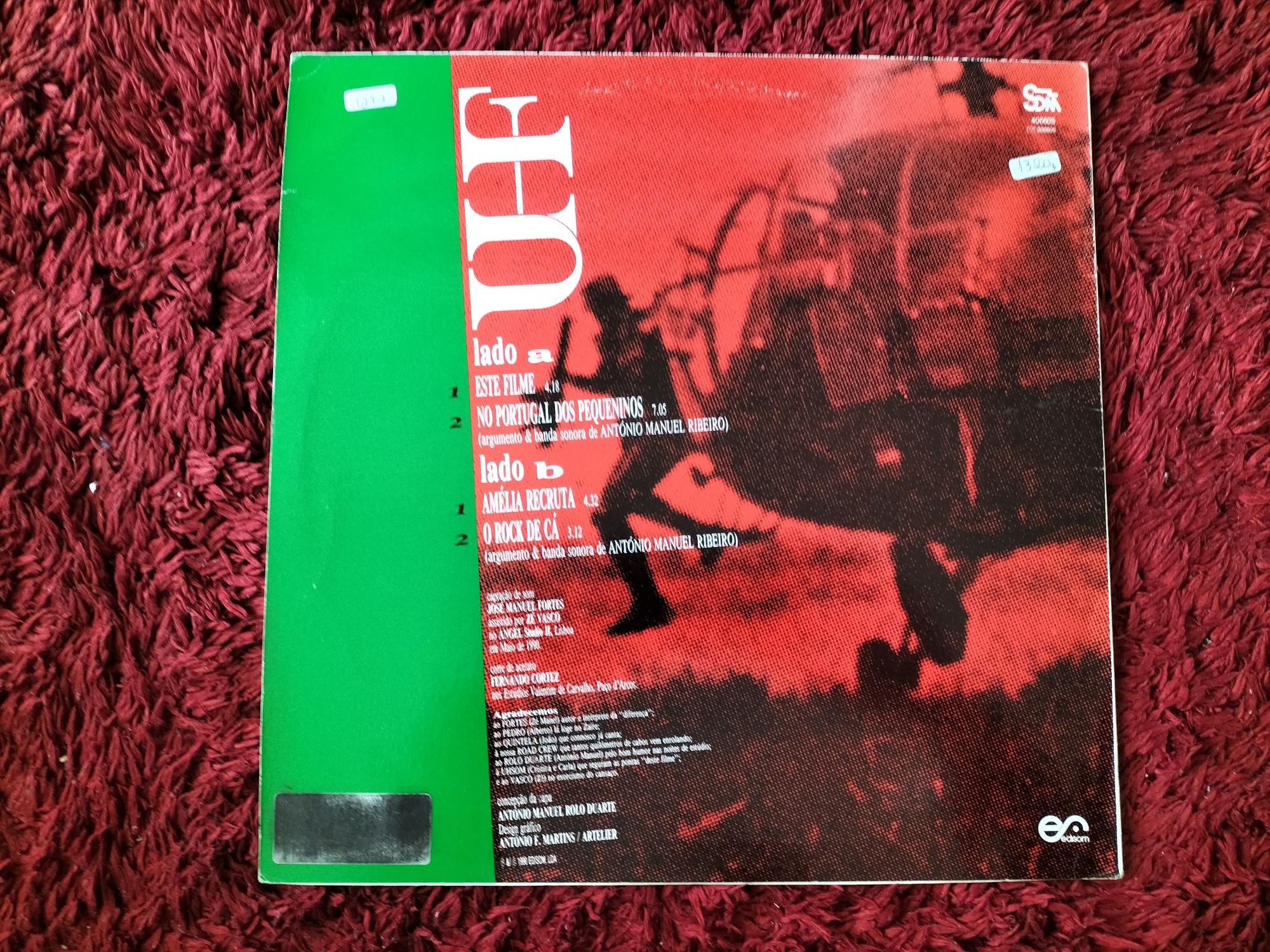 UHF lp de vinil maxi rock português