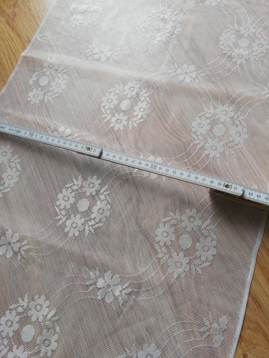 2 Firanki 45cm / 240cm zazdrostki