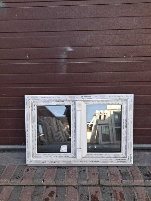 Nowe okno 112x72 małe okna poziome dwuskrzydłowe DOWÓZ CAŁY KRAJ