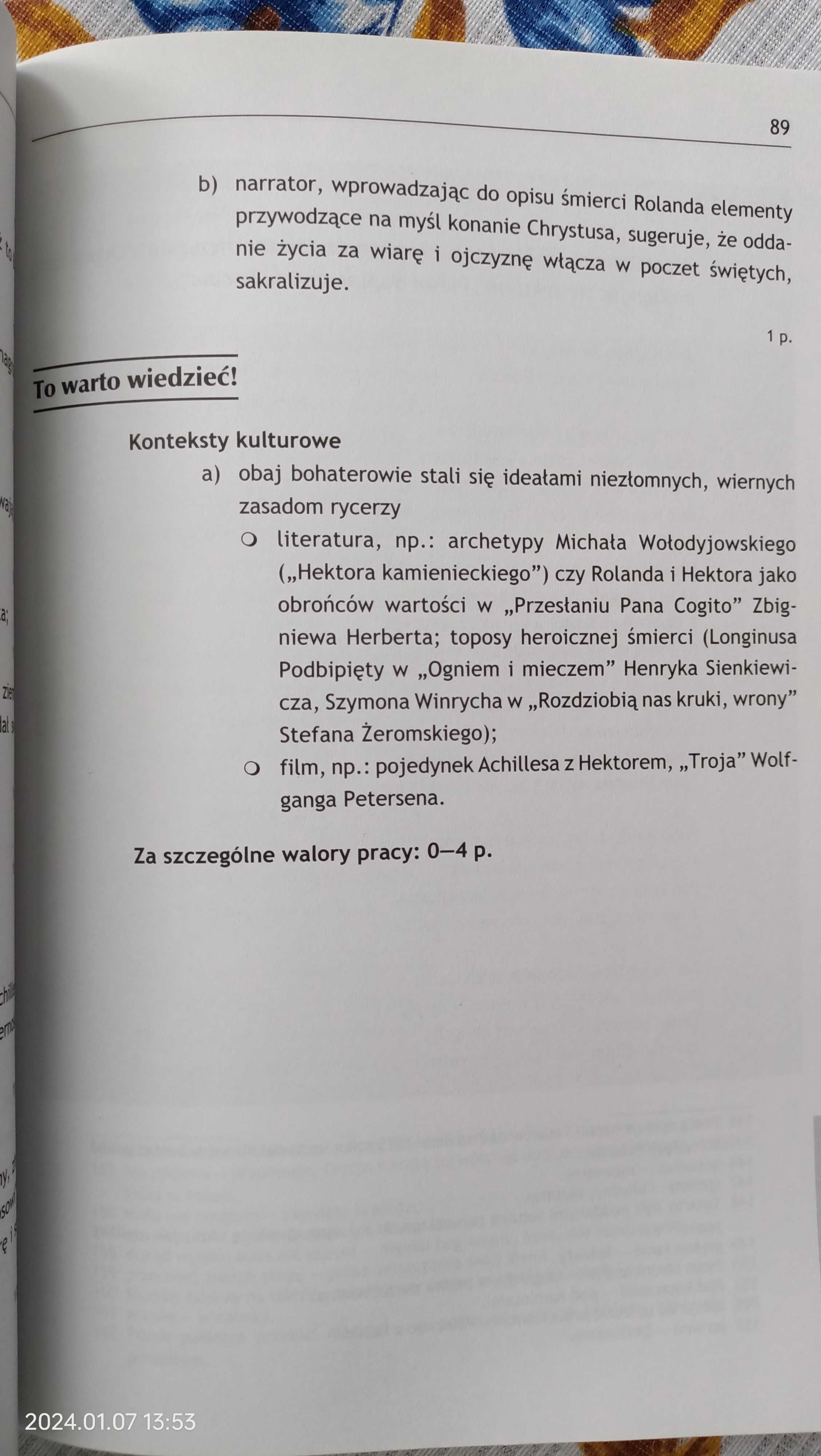 "Język polski,na tropach słowa.Konspwkty wypracowań"