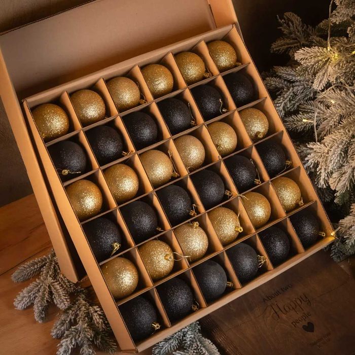 Іграшки на ялинку. Блискучий мікс, Оксамитовий мікс! Ялинкові прикраси