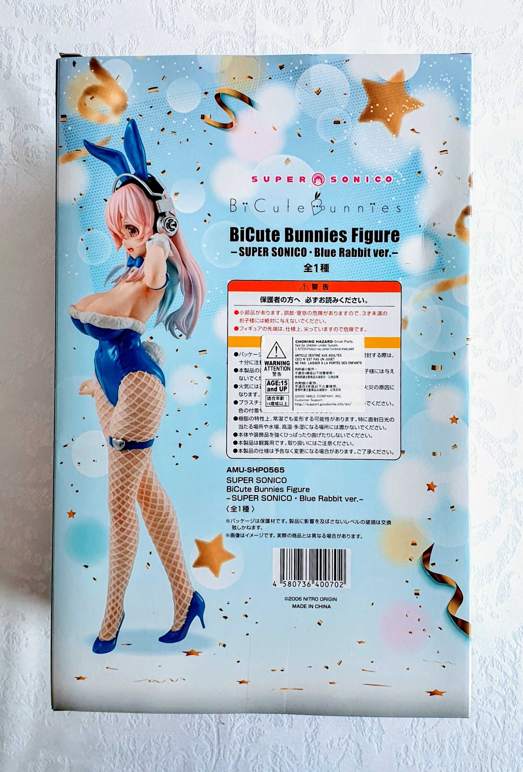 SoniComi Sonico BiCute Bunnies Blue Bunny FuRyu anime sexy cute kawaii