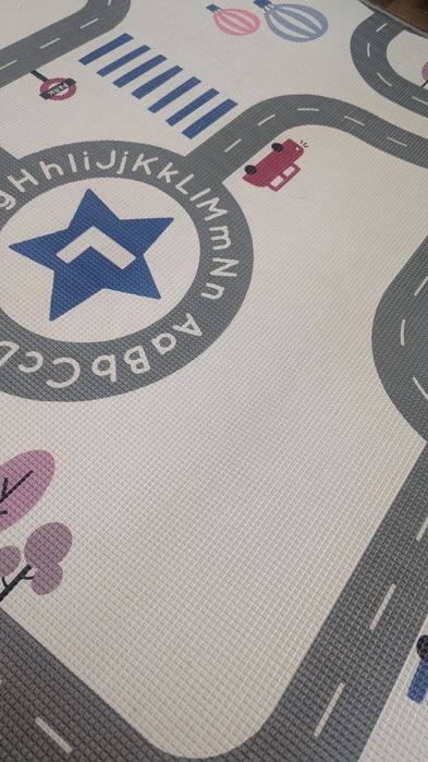 Mata dla dziecka piankowa, zwijana