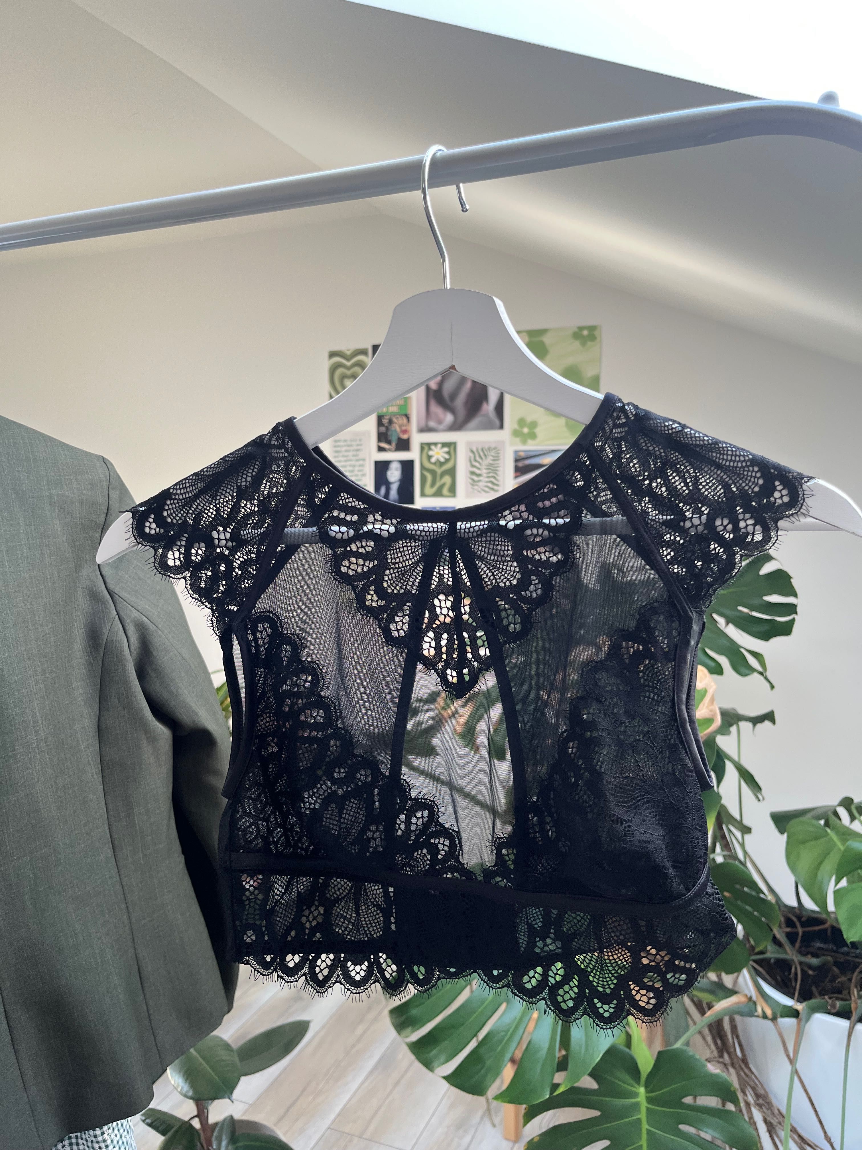 biustonosz top biustonoszowy koronkowy intimissimi XS