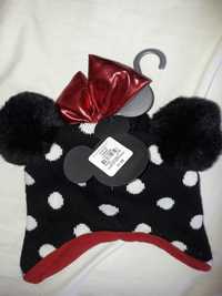 Gorro  Minnie 6 a 12 meses e 12 24meses e 24 36meses