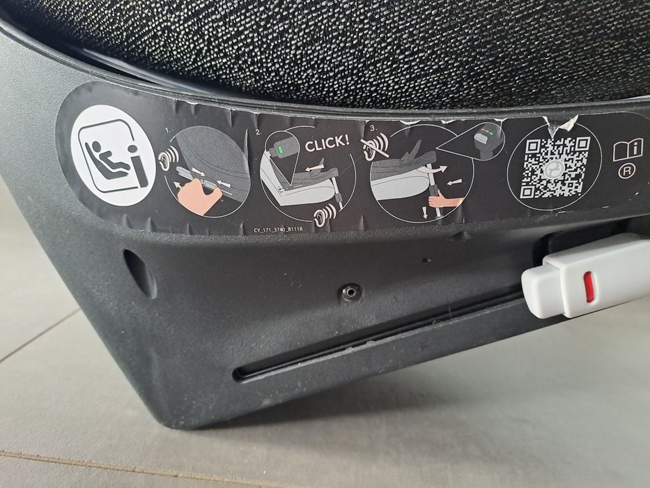 Cadeirinha Sirona Z Cybex e base isofix T rotativa Cybex