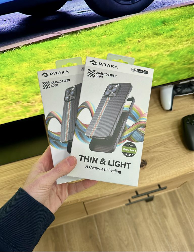 Чохол Pitaka Aramid Fiber 600D для IPhone 15 Pro та IPhone 15 Pro Max