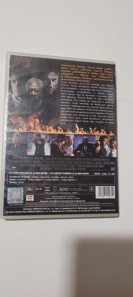 OLIMP W OGNIU - film na płycie DVD