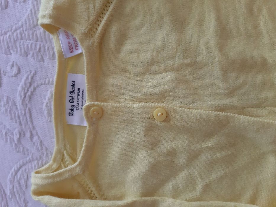 Bolero amarelo Zara