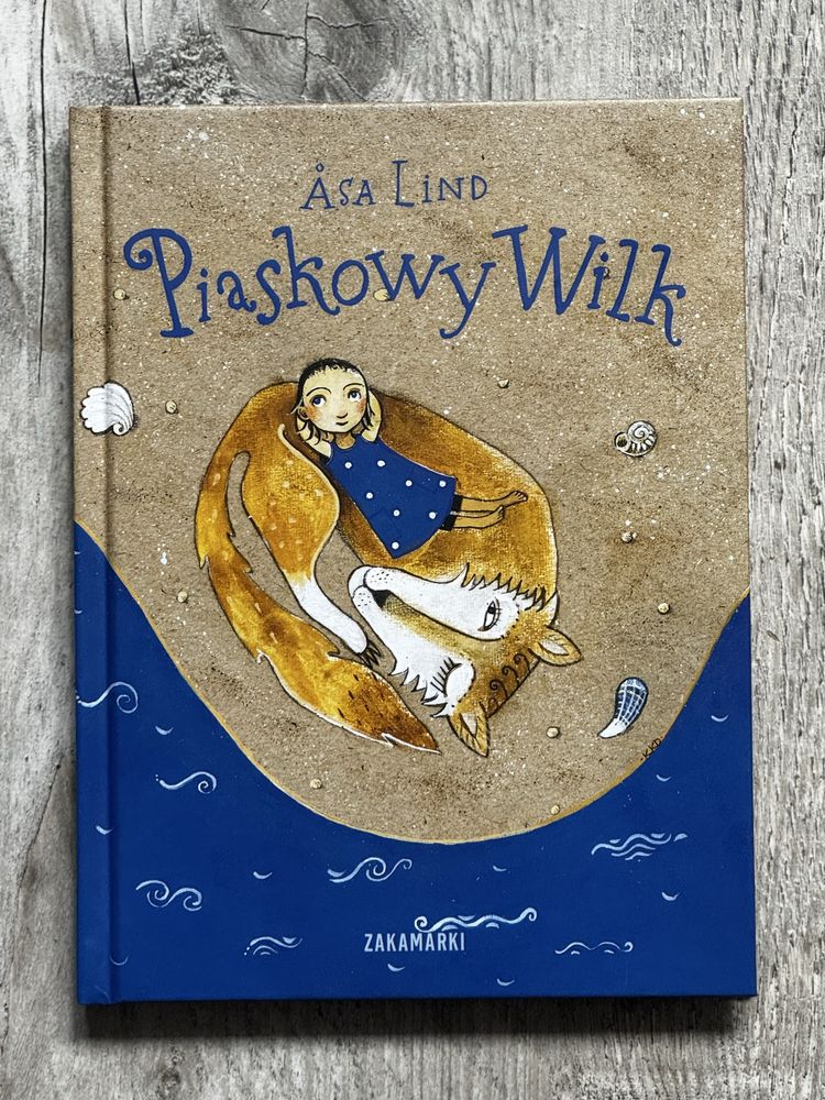 Piaskowy Wilk Asa Lind książka dla dzieci