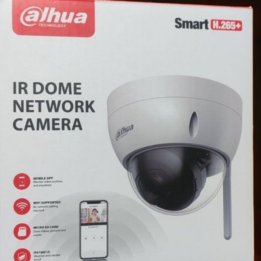 Dahua Wifi 4 мр купольна антивандальна камера відеоспостереження