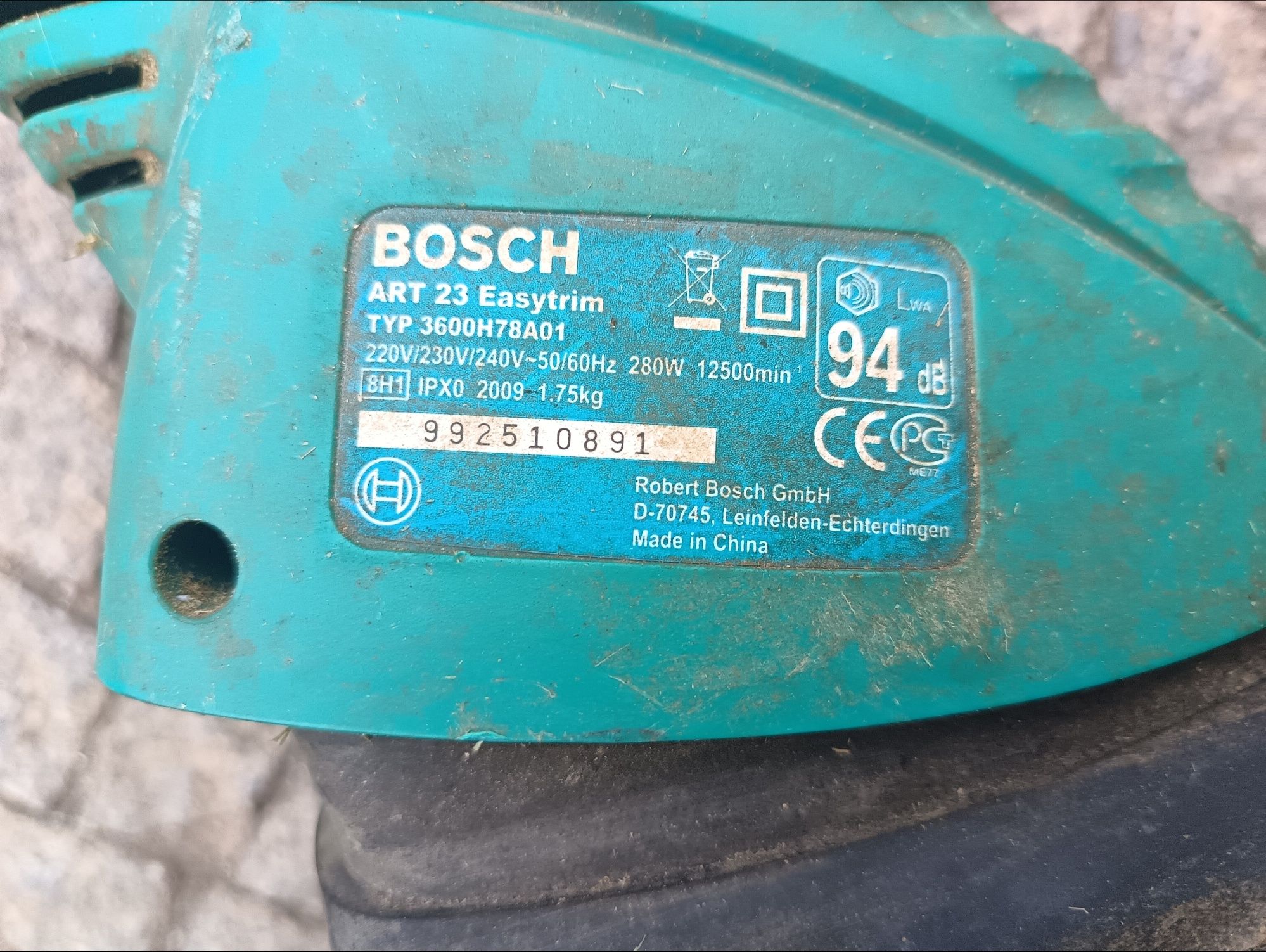 Roçadora aparador de relva Bosch elétrica