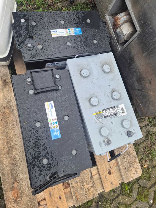 jacht łodka 210 ah akumulator Exide ES2400  gel