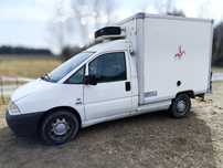 Citroen Jumpy 1.9d Chłodnia świeżo serwisowana, kontener agregat Carri