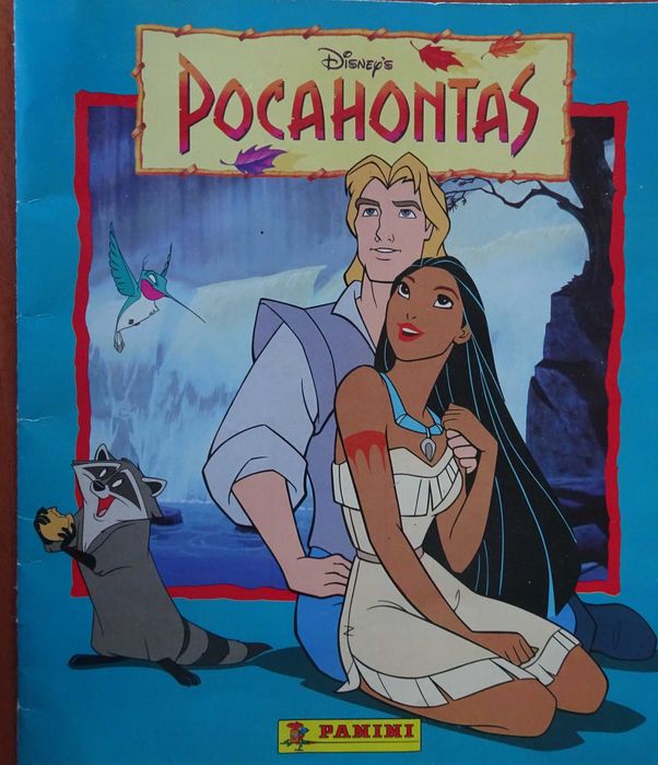 Caderneta Pocahontas (Disney) da Panini