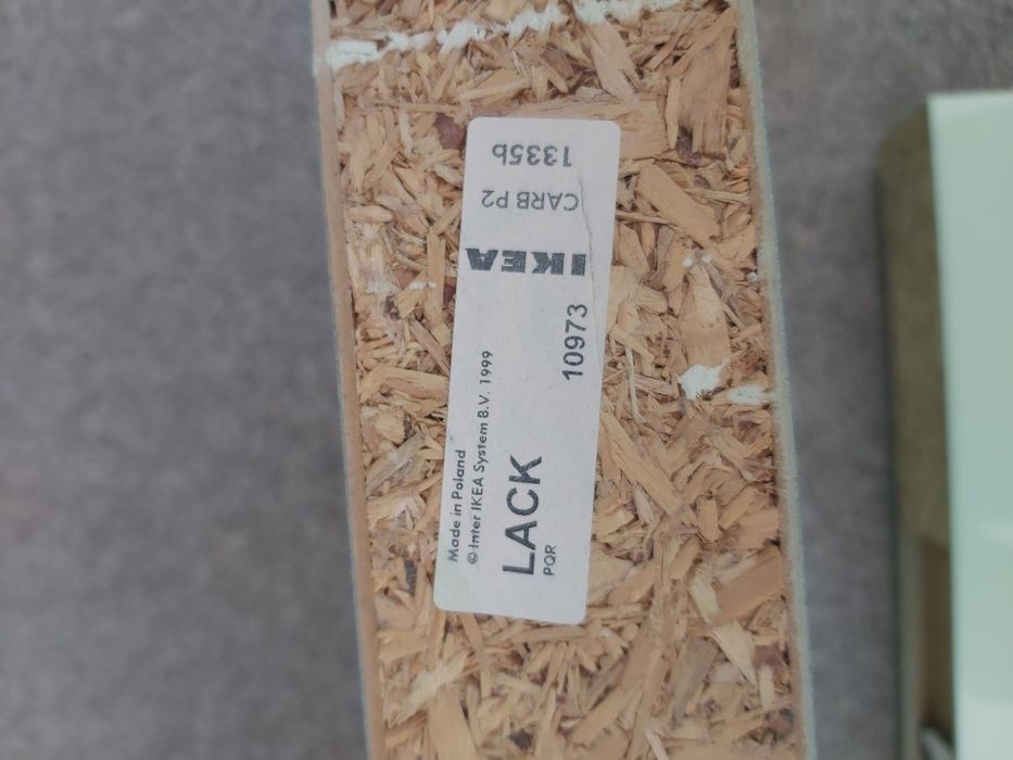 Półka wisząca LACK IKEA 3szt.