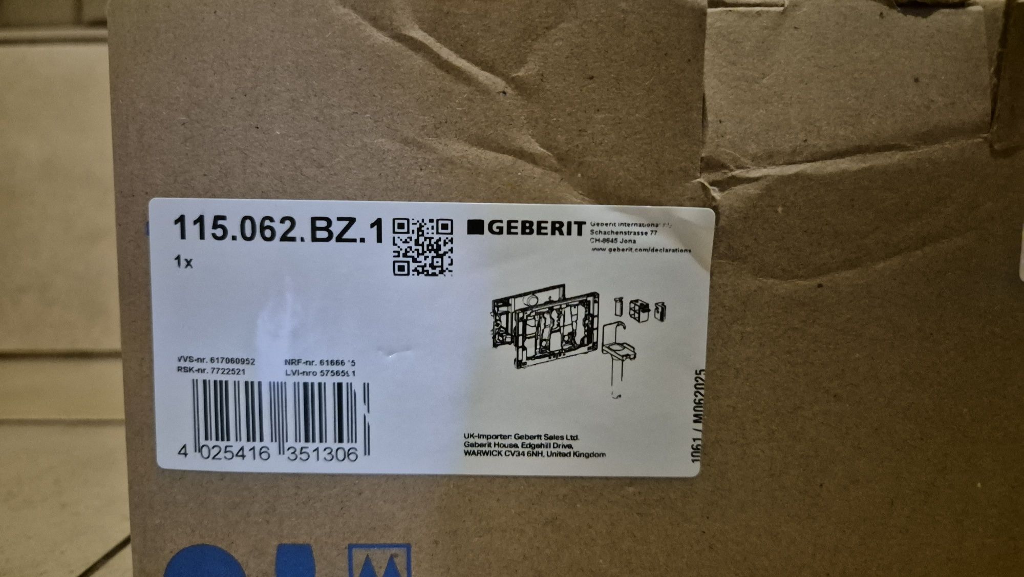 Geberit DuoFresh pojemnik na kostki higieniczne szary antracytowy