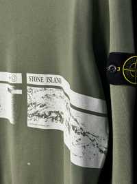 stone island drone three crewneck sweatshirt оригинал