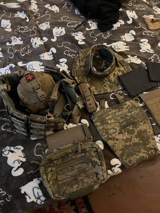 Продам амуніцію, РПС , напашник, захист шиї, фартухи і так далі.