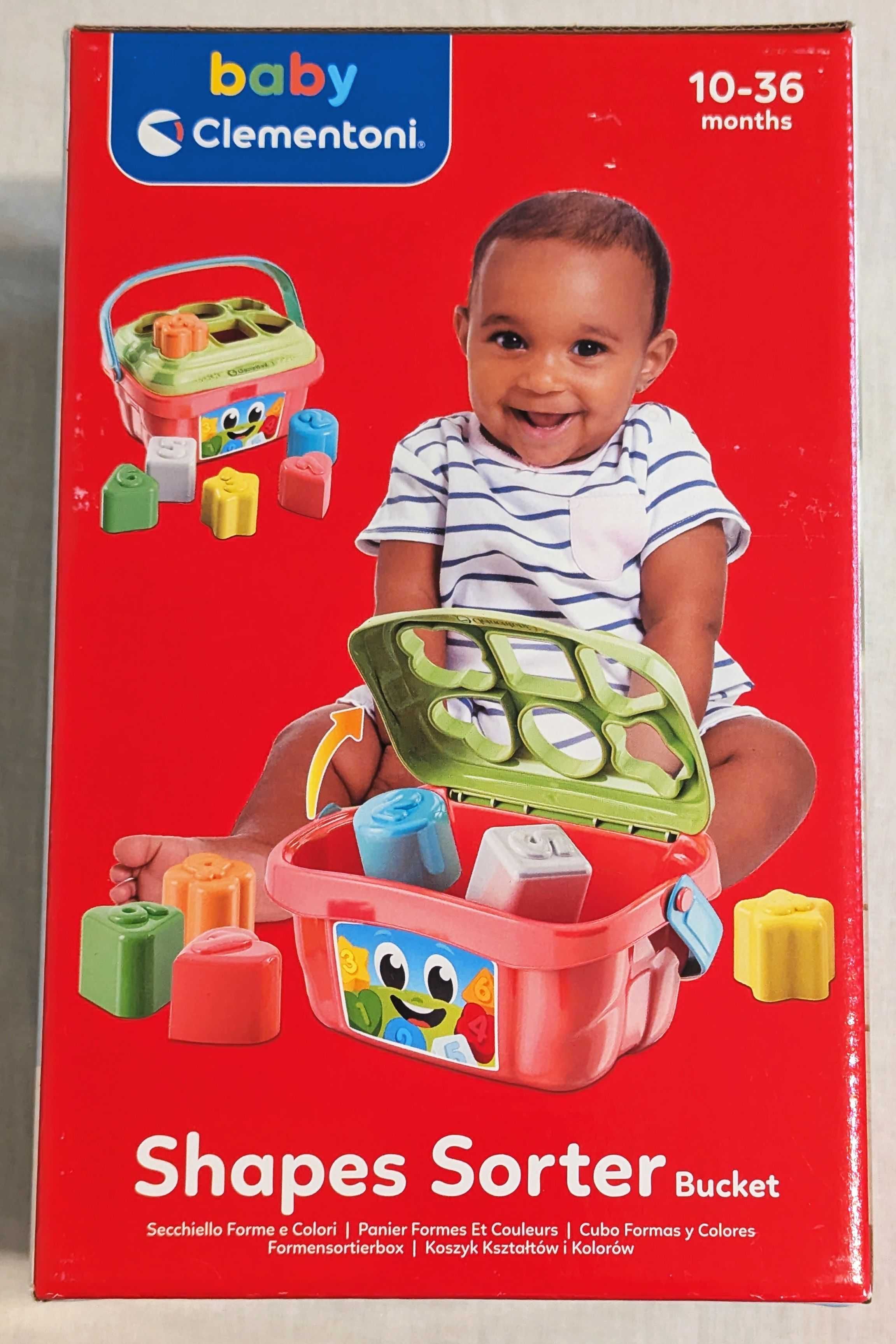 Clementoni 17106 – Baby Koszyk Kształtów i Kolorów dla Dzieci