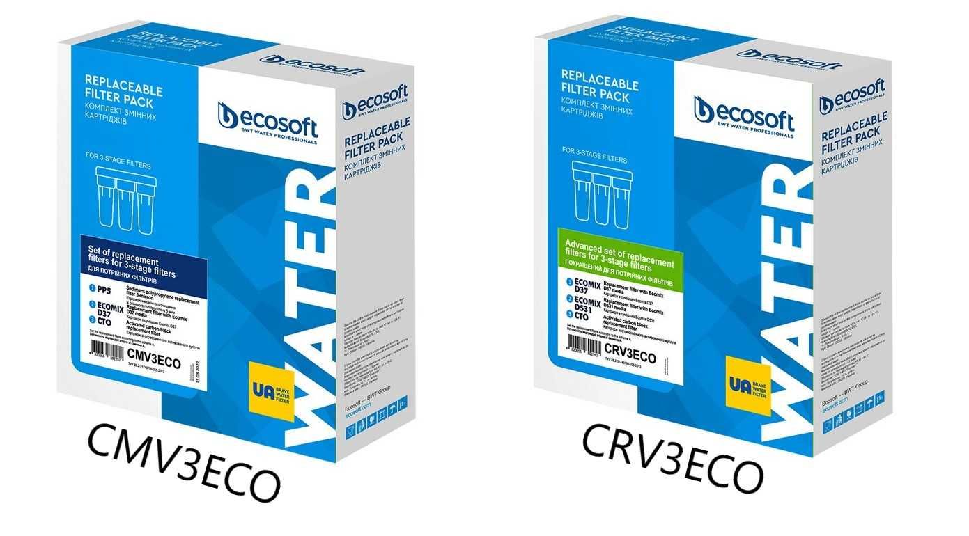 Фільтри Ecosoft мембрана картридж CPV3ECOSTD CHV3ECO CMV3ECO