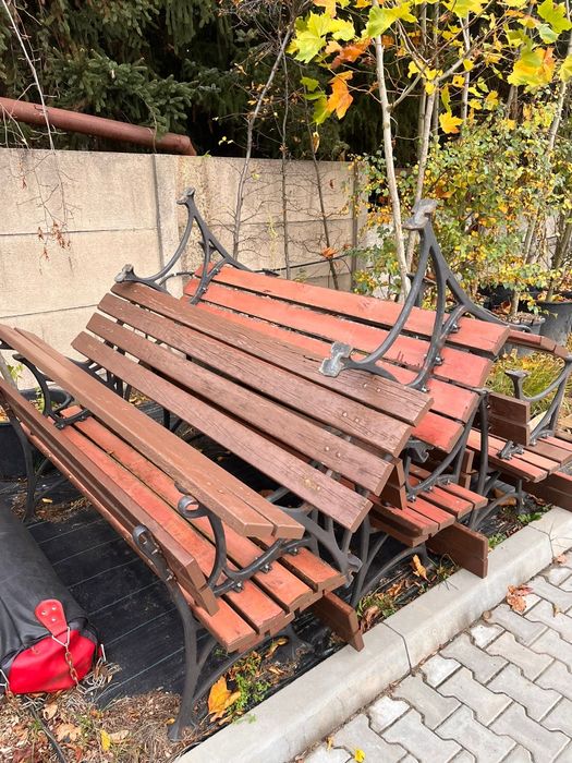 Ławki parkowe ogrodowe