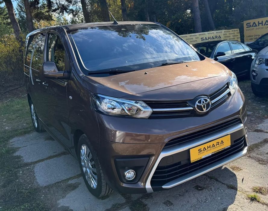 Toyota ProAce Gwarancja 12 miesięcy, bezwypadkowy, niski przebieg, zadbany- jak nowy