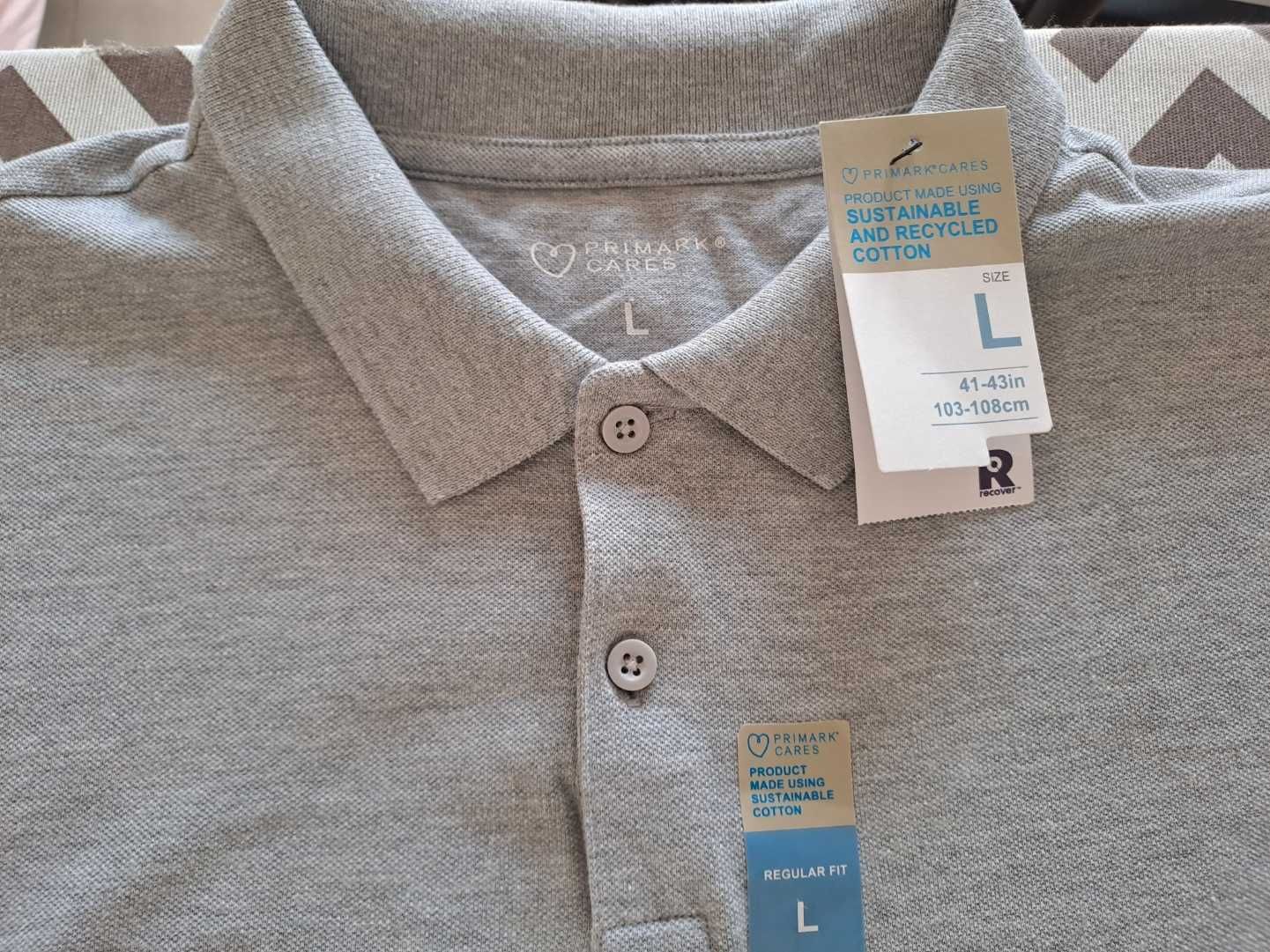 Чоловічі бавовняні поло Primark,  розміри L,   2XL