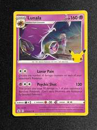 Carta Pokemon Celebration 25th Anniversary Lunala 15/25