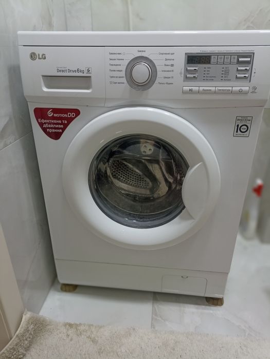 Пральна машина LG DirectDrive 6 кг