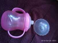 поильник непроливайка nuby + соска.