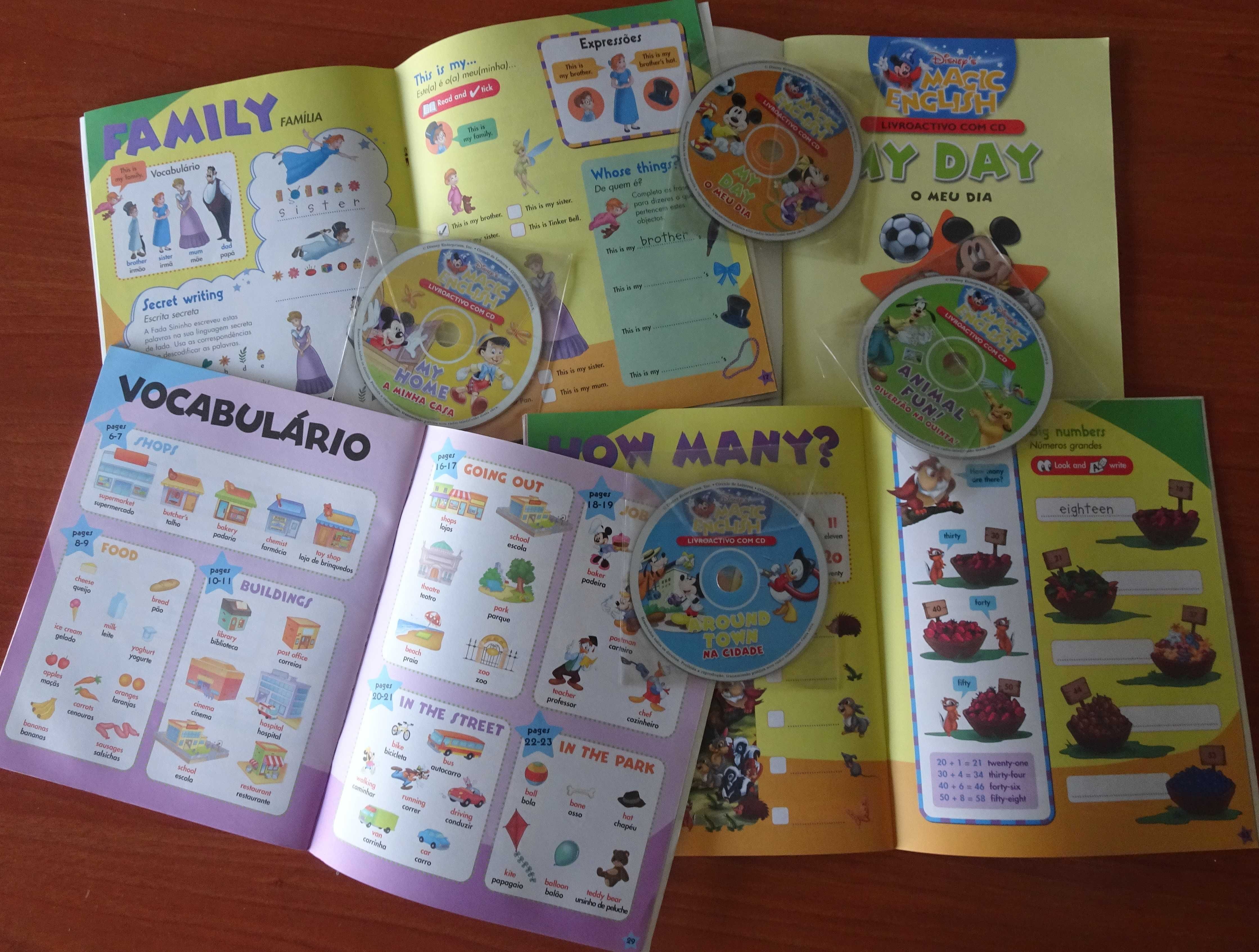 Magic Inglês (Disney´s) - Livro Ativo Com CD