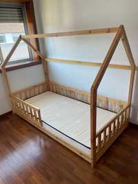 Cama infantil montessoriana