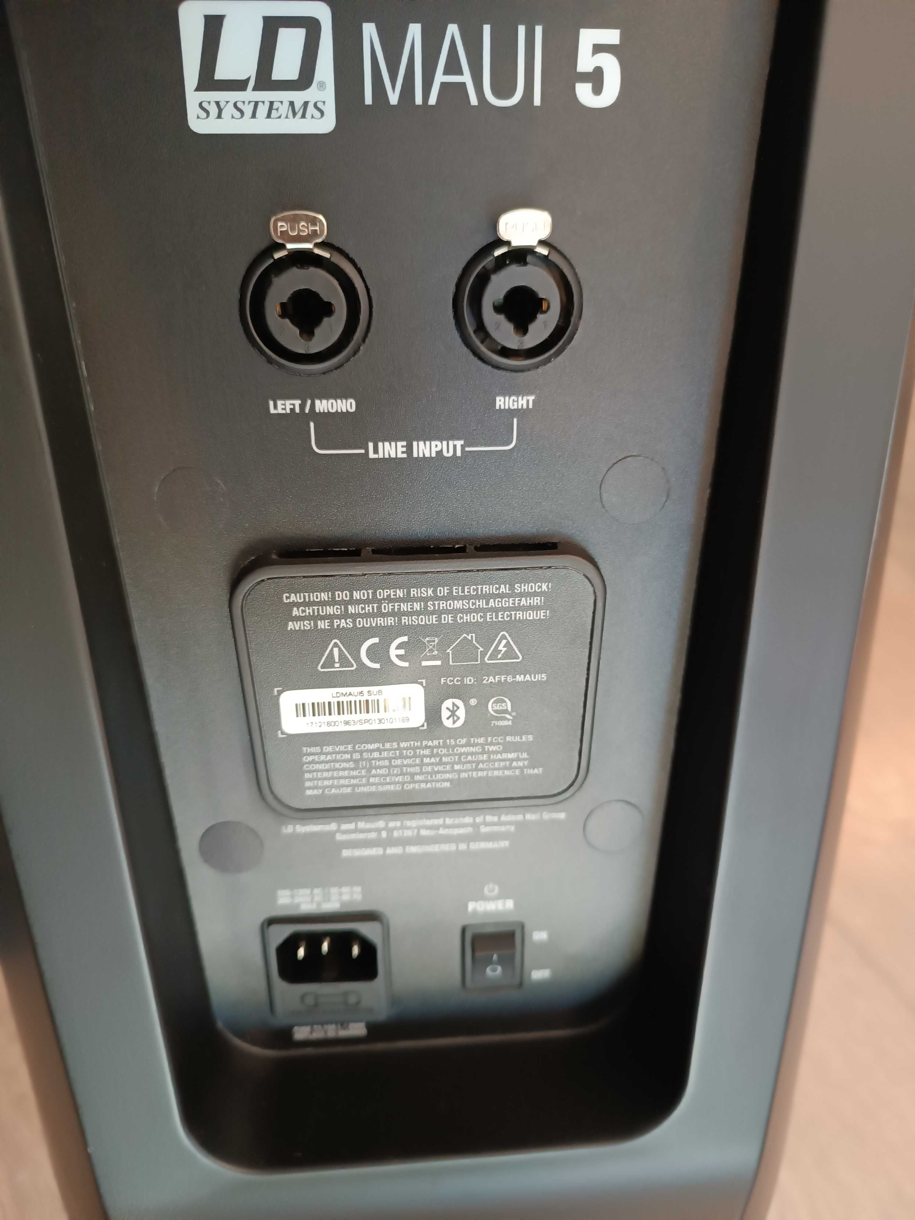 LD Systems Maui 5 kolumna aktywna Bluetooth