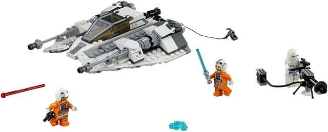 Lego – Star Wars - snowspeeder- 75049 – supercompleto & impecável!!!