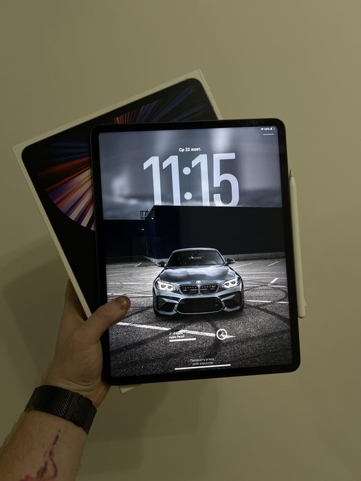 Apple iPad Pro 12.9” M1 256GB 2023 apple pencil  в ідеальному стані