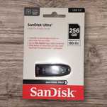 Флешка SANDISK 256GB USB 3.0 Ultra 130mb