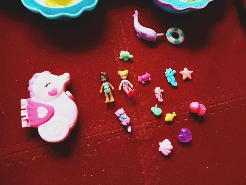 Polly pocket torebka konik morski