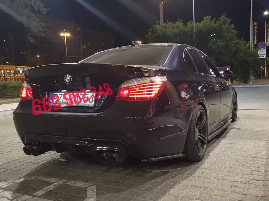 DYFUZOR zderzaka tył Spoiler Dokładki ProgówZderzakaPrzódLotka BMW E60