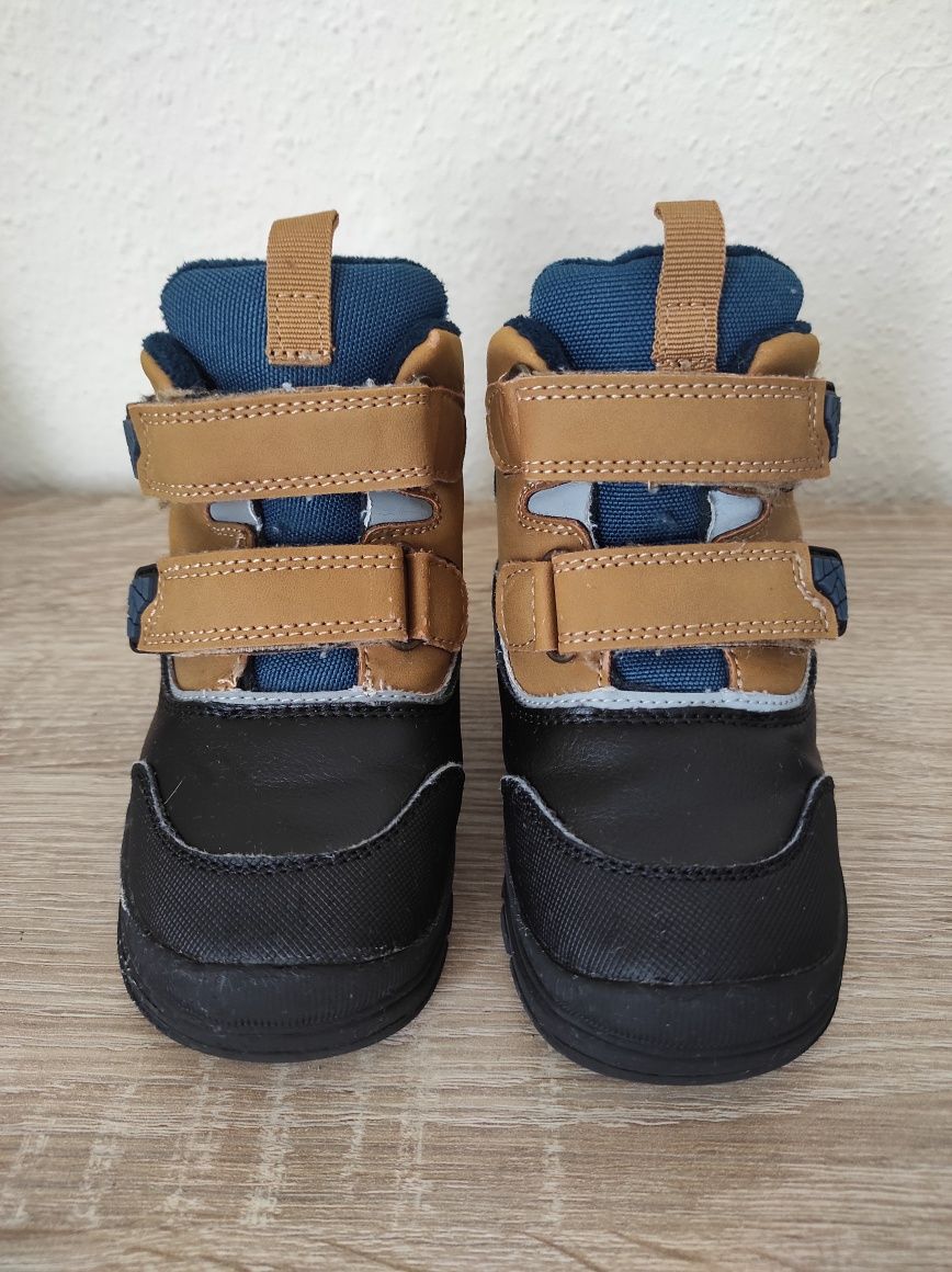 Buty botki kozaki 23 Fox & Bunny, zimowe, na rzepy