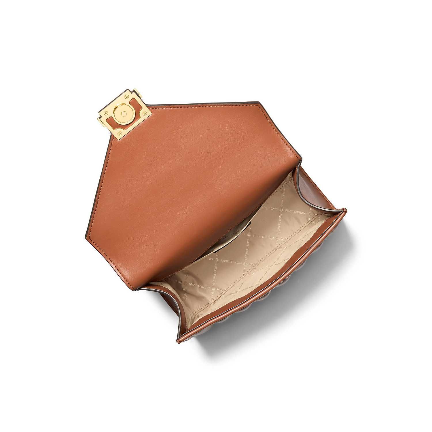 Жіноча сумка MICHAEL KORS 'Whitney' Medium Quilted (LUGGAGE)